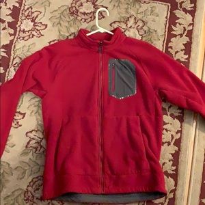 North Face full zip sweatshirt